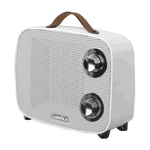 Termoventilador Cerámico Ptc Córcega 1500w Blanco/Cromo 3 funciones