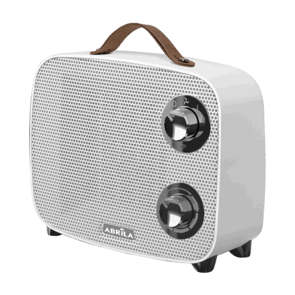 Termoventilador Cerámico Ptc Córcega 1500w Blanco/Cromo 3 funciones