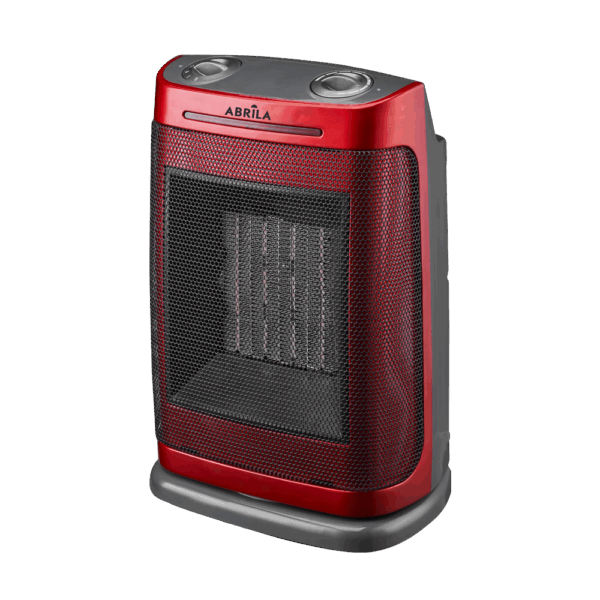 Termoventilador Cerámico PTC Fogón 1500w Rojo 3 funciones