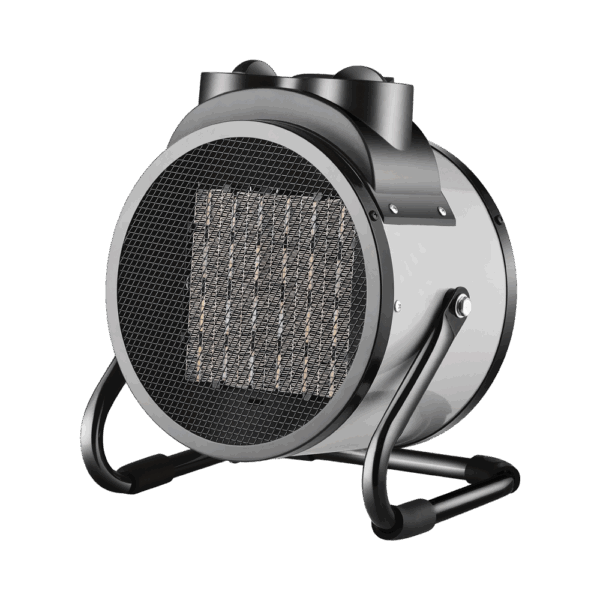 Termoventilador Cerámico PTC Industrial  Gabón 3000w Negro 3 potencias