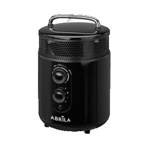 Termoventilador Cerámico PTC Isquia 1800w Negro 3 funciones