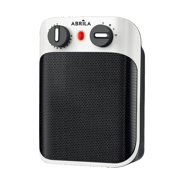 Termoventilador Cerámico Libia 1800w Blanco/Negro 3 funciones