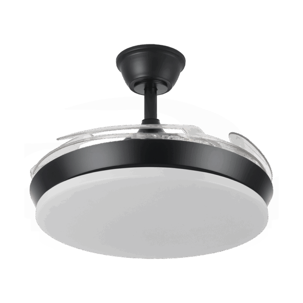 airevivo-ventilador-tridente-negro-cerrado Ventilador aspas retráctiles Tridente Negro, 59w, 107cms