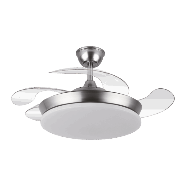 airevivo-ventilador-tridente-niquel Ventilador aspas retráctiles Tridente Níquel, 59w, 91cms