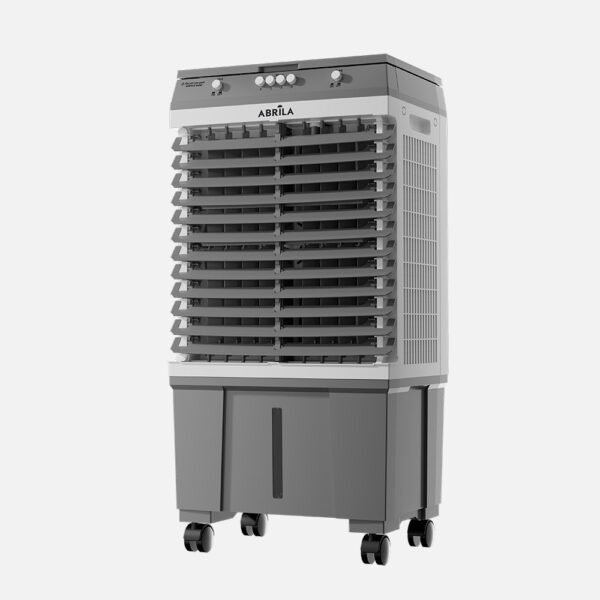 Climatizador Industrial Titanic Gris/blanco 65w 3vel 20l  Oscilante 4acumulad.frio Humidificador 77x38x28cm