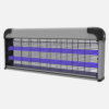Mata Insectos Electrico Diablo 40w 2xuv C/cadena Alcance100m2 26,6x64,5x8,5cm Facil Limp