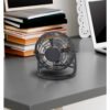 Miniventilador Sobremesa Tango 2,5w 5v Negro 14,5x14,5x10 Cm Orientable Alimentacion Mediante Puerto Usb