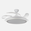 Ventilador Dc Esparta Maxi 80w 10255lm Blanco 132d 5asp 3000-4000-6000k Remoto+temporizador+memoria