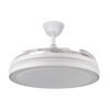 Ventilador Dc Esparta Maxi 80w 10255lm Blanco 132d 5asp 3000-4000-6000k Remoto+temporizador+memoria