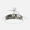 Ventil Decor 72w Blanco/estampado Oscuro 108d 3asp  7200lm 3000-4000-6000k Remoto+memo+temp