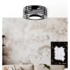 Ventilador 22w Dc Xaloc Negro 7Aspas Blancas 6vel  3000-4000-6500 28x57,8x57,8cm C/remoto, Memoria Y Temporizador