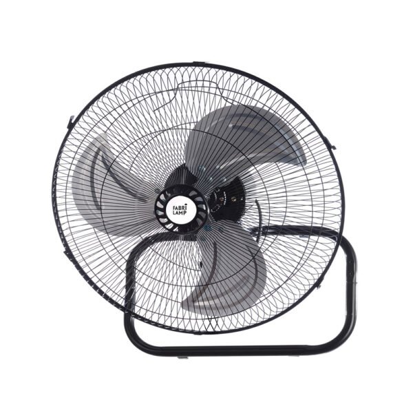 Ventilador 3 En 1 Recio Negro 50 D 3 Vel. 70w  3 Aspas Aluminio En Plata Oscilante