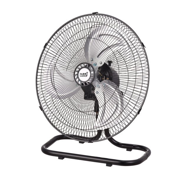 Ventilador 3 En 1 Recio Negro 50 D 3 Vel. 70w  3 Aspas Aluminio En Plata Oscilante