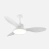 Ventilador Dc 48+7w Mandala Blanco 3asp 120d 4080l 3000-4500-6500k+rgb Remo+r.int+memo+temp