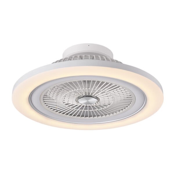 Ventilador Dc 50+7w Antartida Blanco 5as 58d 5400l 3000-4500-6500k+rgb Remo+r.int+memo+temp