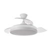 Ventilador Dc 59+7w Cacique Blanco 3asp 107d 6980l 3000-4500-6500k+rgb Remo+r.int+memo+temp