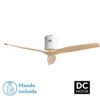 Ventilador Dc Aguilon Blanco 3 Aspas Haya 6 Vel Ocidades Sin Luz Remoto Y Temporiz.132d