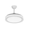 Ventilador Dc Bandido 59w Blanco 4aspas 107d 5900lm 3500-4000-6500k Remoto+Reg.intensidad+memoria+temporizador