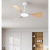 Ventilador Dc Caiman 36w 3600lm Bla/hay 89d 3aspas 6vel 3000-4500-6500k Remoto+reg.intensidad+memoria+temporizador