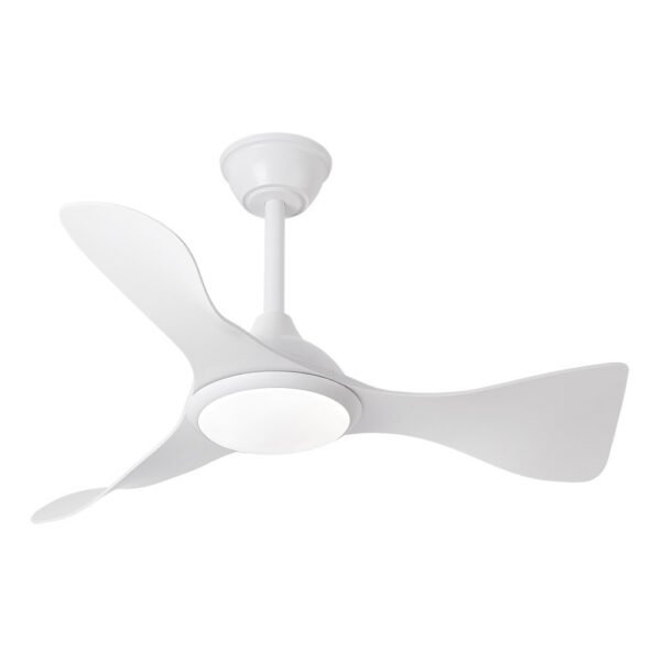 Ventilador Dc Caiman 36w 3600lm Blanco 89d 3asp 6v 3000-4500-6500k Remoto+reg.int+memo+temp
