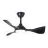 Ventilador Dc Caiman 36w 3600lm Negro 89d 3aspas 6vel 3000-4500-6500k Remoto+reg.intensidad+memoria+temporizador