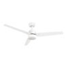 Ventilador Dc Captus 22w Blanco 3aspas Blanco/haya 132d Reg. Intensidad 2180lm 3000k,4000k,6000k Remoto+temporizador+memoria