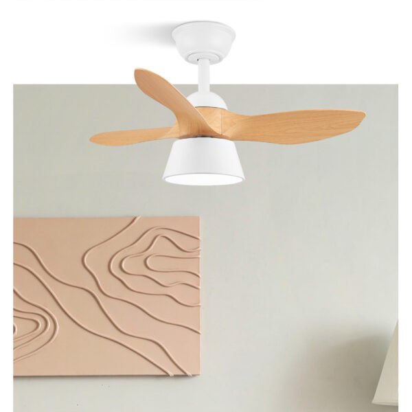 Ventilador Dc Cubico 36w 2680lm Blan/haya 3asp 82d  3000k,4500k,6000k,remoto+tempor+memoria