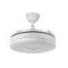 Ventilador Dc Dani 59w 6980lm Blanco 4aspas 6velocidades 91d 3000-4000-6000k Remot+reg.intensidad+memori+tempor