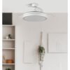 Ventilador Dc Esparta Plus 59w 6980lm Blanco 3 Aspas Desp. 107d 3 Colores C/Remoto+ Reg.intensidad+Temporizador+ Memoria