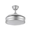 Ventilador Dc Esparta Mini Plata 59w 6980lm 91d 3asp.d Esp.3000-4000-6000k Remoto+tempor+memori