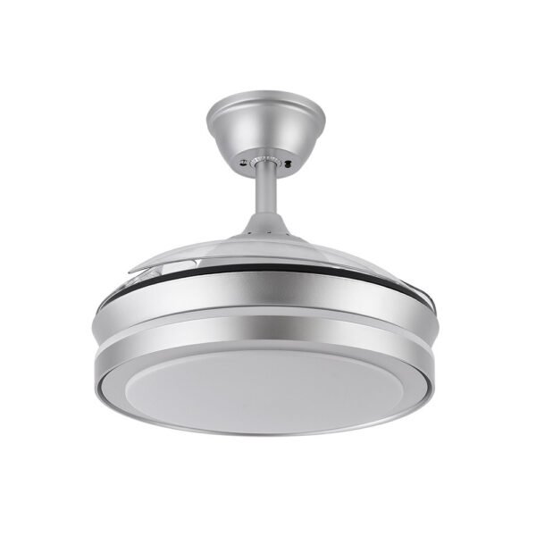 Ventilador Dc Esparta Mini Plata 59w 6980lm 91d 3asp.d Esp.3000-4000-6000k Remoto+tempor+memori
