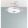 Ventilador Dc Matanuska 72w 6120lm Blanco Bluethooth 32/47x55/108d.3 Aspas Desp.6 Vel.3 Color.