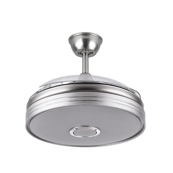 Ventilador Dc Matanuska 72w 6120lm Niq Bluethooth  32/47x55/108d.3 Aspas Desp.6 Vel.3 Color.