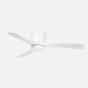 Ventilador Dc Paterna 18w Blanco 3aspas 6vel 117d 2250lm 3000-4500-6500k Remoto+memoria+temporizador