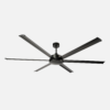 Ventilador Dc Sanson Negro Sin Luz 6asp 214d C/remoto Y Temporizador