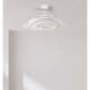 Ventilador Dc Sultan 68w Blanco/haya 3asp.107d 4960lm 3000-4500-6500k Reg.intensidad+remoto+memoria+temporizador