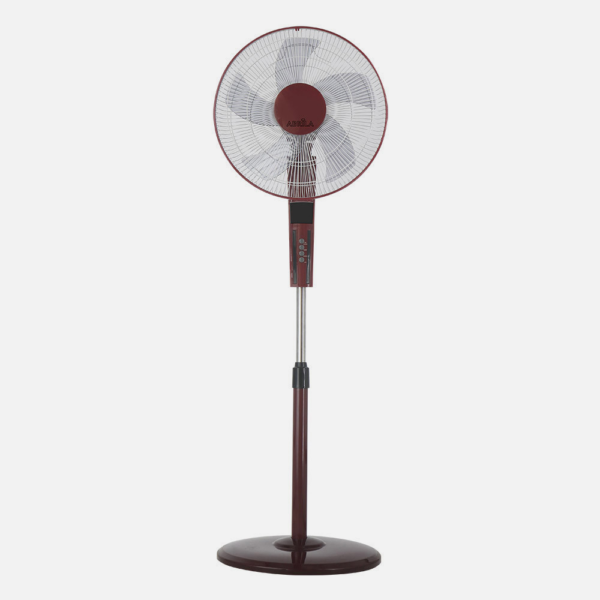 Ventilador De Pie Rayo Burdeos/ng.3 Vel.60w.5 Asp 43d C/ Remoto Y Temporizador 0,5h-7,5h