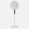 Ventilador De Pie Torbellino Blanco 3velocidades 60w 13aspas Regx41x41 Display Oscilante,remoto,temporizador