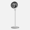 Ventilador De Pie Vencejo Blanco/negro 45w 3velocidades 32/105x34,5x 34,5cm C/remoto Y Temporizador