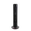 Ventilador De Torre Cuco Negro 3velocidades 50w Temporizador Rotatorio 78x22x22 Cm
