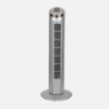 Ventilador De Torre Orbigo Plata 3vel 45w C/remoto  Oscilante Temporizador 75x27x27cm