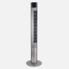Ventilador De Torre Principe Plata 3vel 50w Remoto  Oscilante Temporizador 116x32x32cm