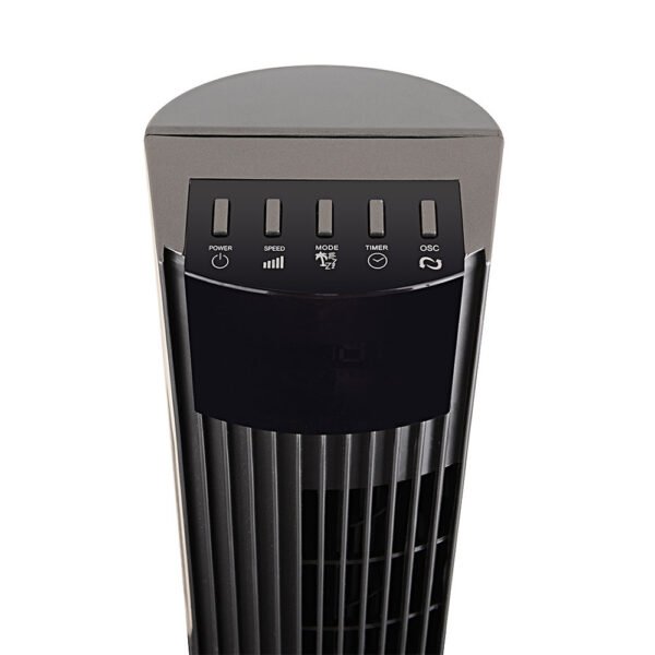 Ventilador De Torre Principe Plata 3vel 50w Remoto  Oscilante Temporizador 116x32x32cm