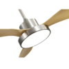 Ventilador DC Hayate  48w 4080lm Niq/haya 3 Asp 33/48x120x120cm 3000-4000-6000k C/remoto, Memoria Y Temporizador