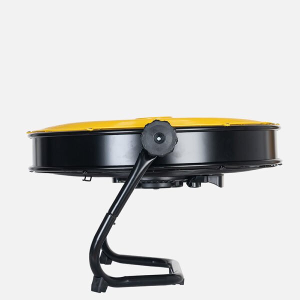 Ventilador Industrial Mapache 140w Negro/amarillo 3vel 3aspas orientable 180º 61x62x19,5cm