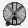 Ventilador Industrial Maximum 800w Negro 127d  2 Velocidades C/ruedas 129,5x127x46cm