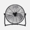 Ventilador Industrial Midas 100w Negro/cromo 46d  3 Velocidades,orientable 51x55x22 Cm
