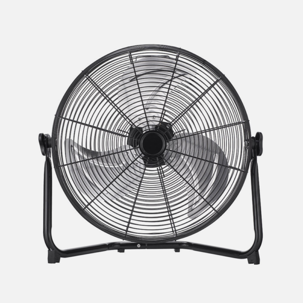 Ventilador Industrial Midas 100w Negro/cromo 46d  3 Velocidades,orientable 51x55x22 Cm