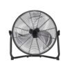 Ventilador Industrial Midas 100w Negro/cromo 46d  3 Velocidades,orientable 51x55x22 Cm