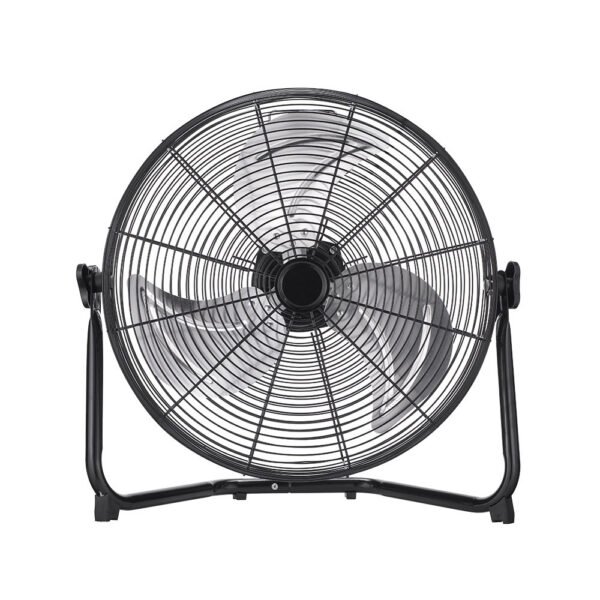 Ventilador Industrial Midas 100w Negro/cromo 46d  3 Velocidades,orientable 51x55x22 Cm